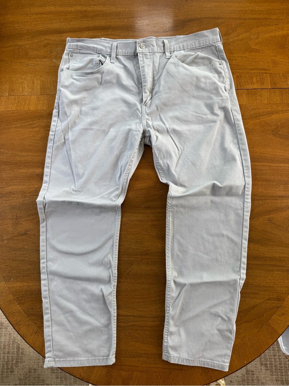 Levi’s Men's Light Gray Casual Jeans